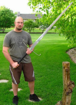 двуручный шотландский меч