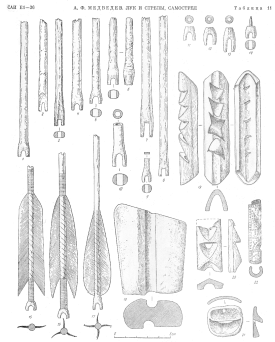 древки стрел