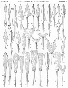 наконечники срезни