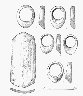 костяные накладки на лук