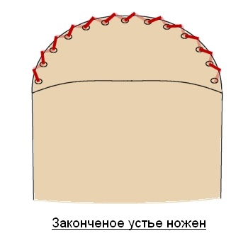 устье ножен