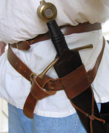 ножны на перевязи