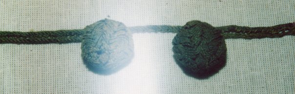 ткань из раскопок