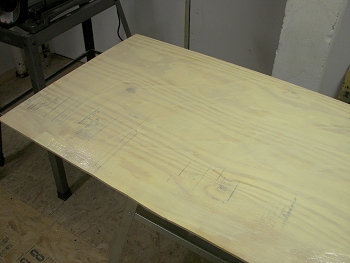 склейка щита