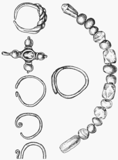 Украшения древлян и полян