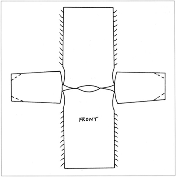 выкройка туники