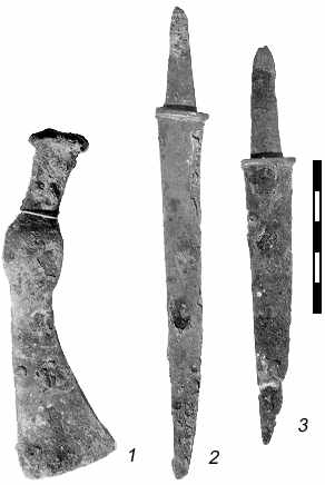 оружие из захоронения