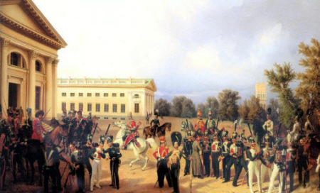 Русская гвардия в Царском Селе