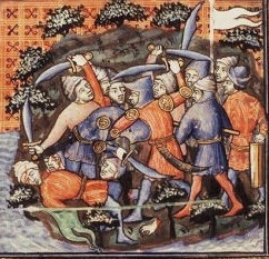 рубка фальшионами