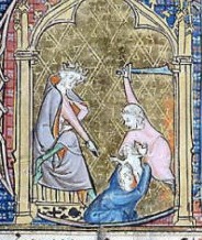 рубка фальшионом