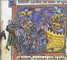 оскада крестонсцами города тира