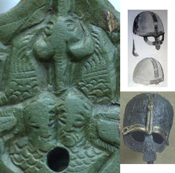 наконечники ножен меча викингов