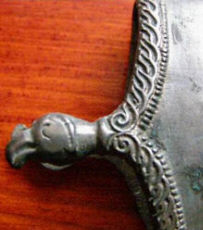 наконечник ножен киевской руси
