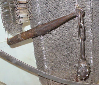 кистень с шипами