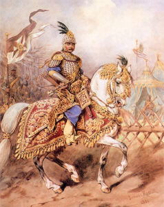 гусар в чешуйчатом доспехе