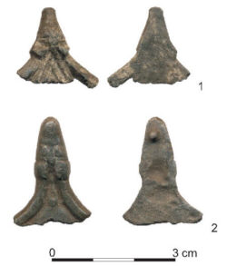 фрагменты наконечников ножен