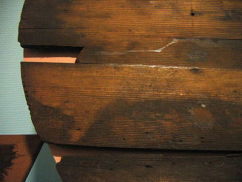 деревянный круглый щит