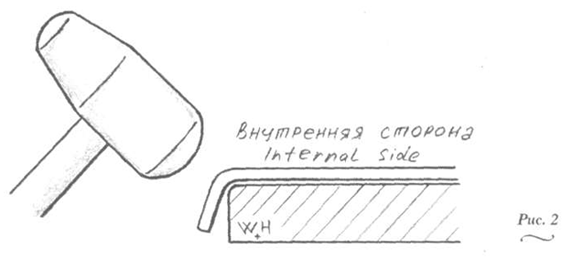 внешняя отбортовка