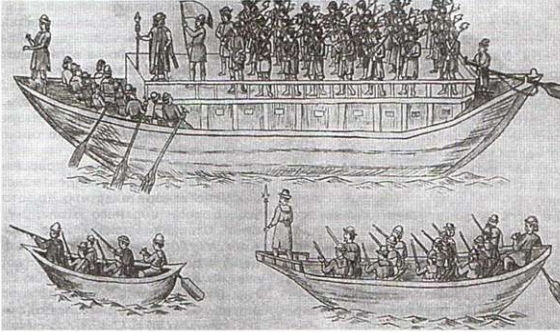 стрельцы с оружием