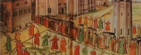 бердыш, изобразительные источники