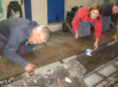 реставрация корабля викингов