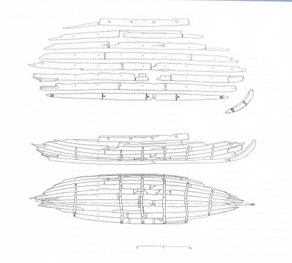 схема постройки ладьи