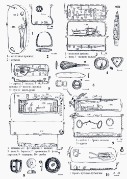 инвентарь из половецких погребений