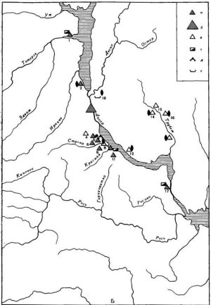 места археологических находок