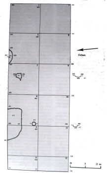 карта раскопок