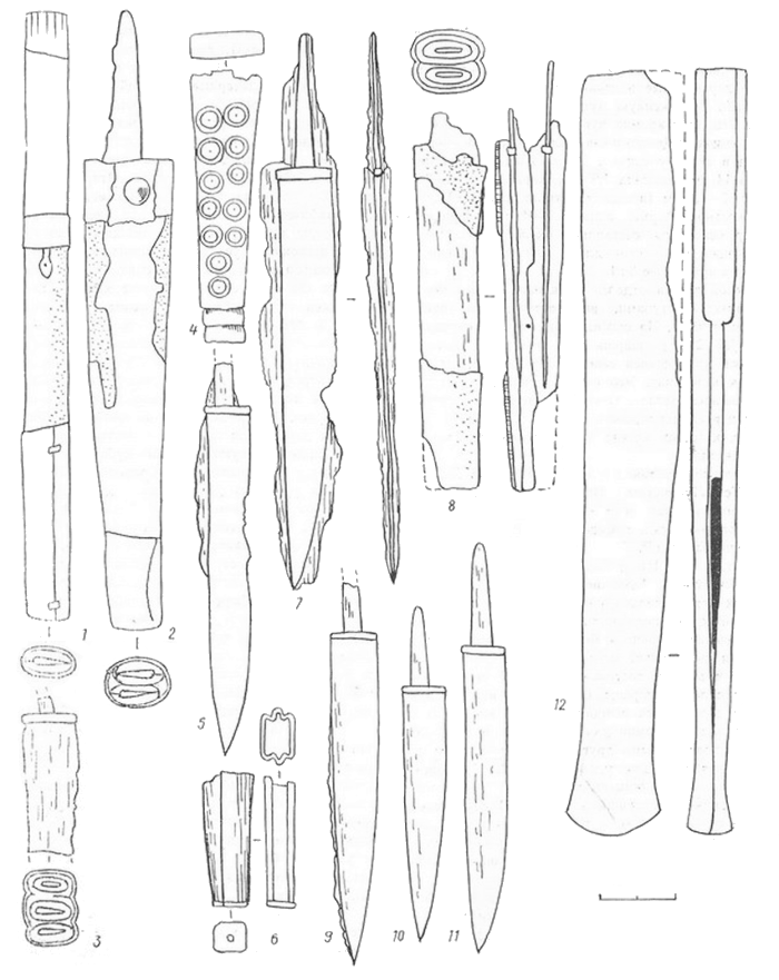 славянские ножи 3-го типа