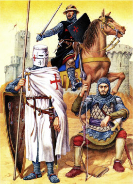 рыцари сержанты и туркопльер