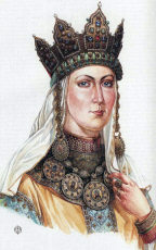 княжна, рисунок Олега Федорова