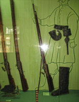 Мушкеты и снаряжение казака. 