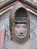 рыцарь Рудольф фон Заксенхаузен, бацинет с забралом