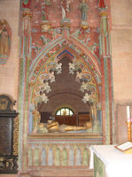 Надгробие рыцаря конца 14 века