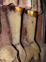 Позолеченные наколенники