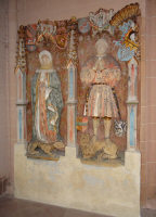 Надробие рыцаря и дамы, нач.15 века