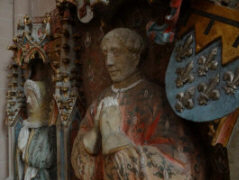 Надробие рыцаря и дамы, нач.15 века