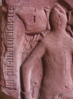 Надгробие рыцаря, середина 14 века