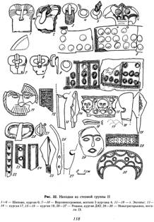 Находки из степной группы II