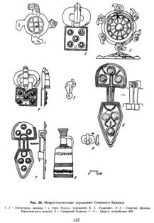 Инкрустированные украшения Северного Кавказа