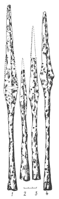 Наконечники копий варианта ІД