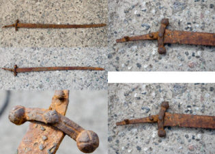 Находка мадьярской сабли IX-X век