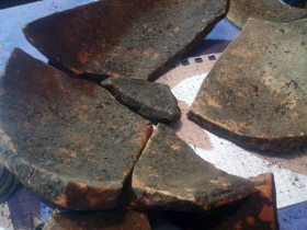 Отстатки керамики Трипольской культуры