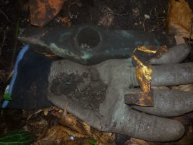 Находка клада Трипольской культуры