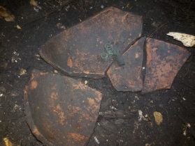 Находка клада Трипольской культуры