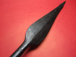 Скифский наконечник копья c остролистным пером