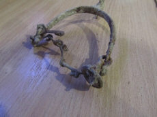 Находка средневековй шпоры