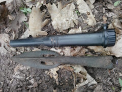 Крупный бронзовый прорезной наконечник копья Белозерской культуры