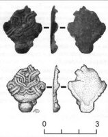  Матрица для изготовления высоких наконечников ножен мечей (Брянская обл.)